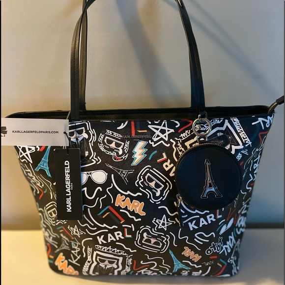 Karl Lagerfeld Bags Nwt Karl Lagerfeld Hobo Bag Rare Htf Poshmark